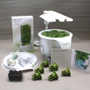 ... Grow &amp; Store, Indoor Gardening System and Herb Storage Kit, Hydroponic