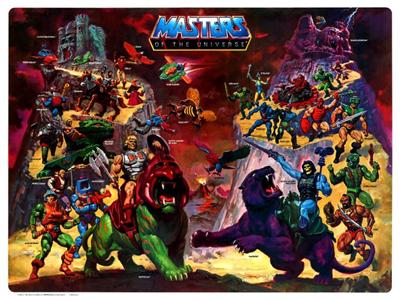 he-man poster masters of the universe character