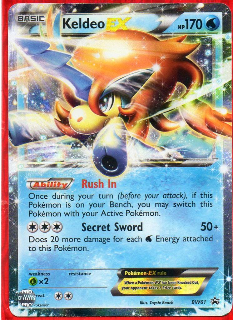 ~~POKEMON WHITE KYUREM EX, KELDEO EX, BLACK KYUREM EX,YOU CHOOSE