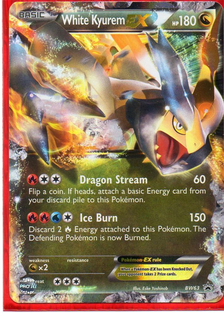 ~~POKEMON WHITE KYUREM EX, KELDEO EX, BLACK KYUREM EX,YOU CHOOSE