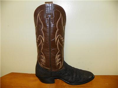 justin boots elephant skin
