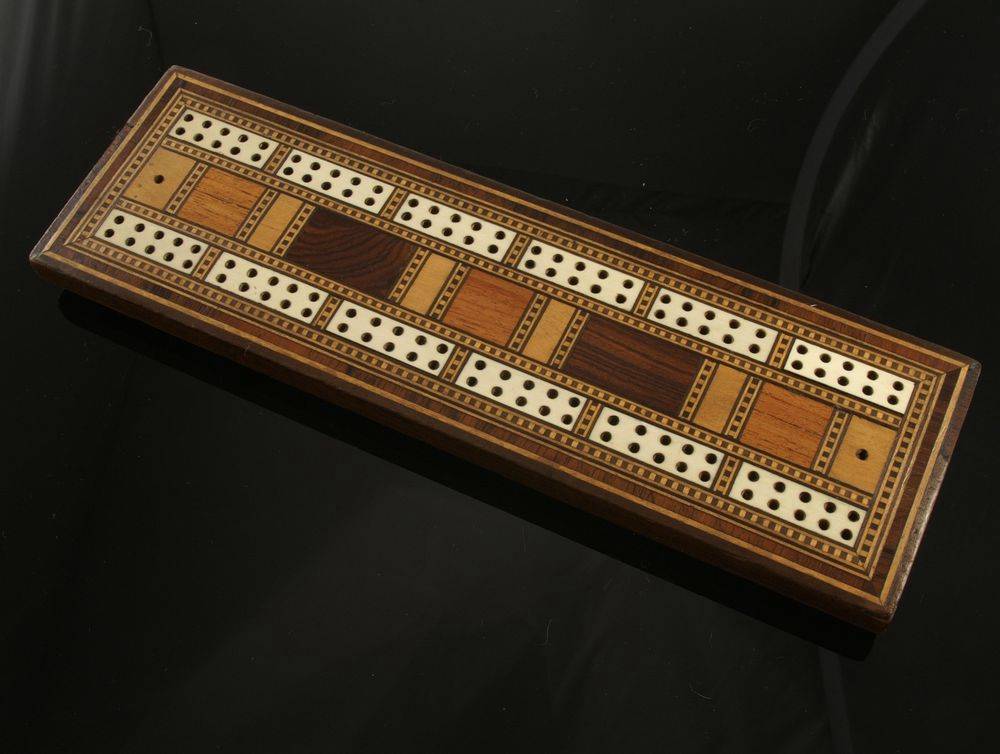 Antique Cribbage Board eBay