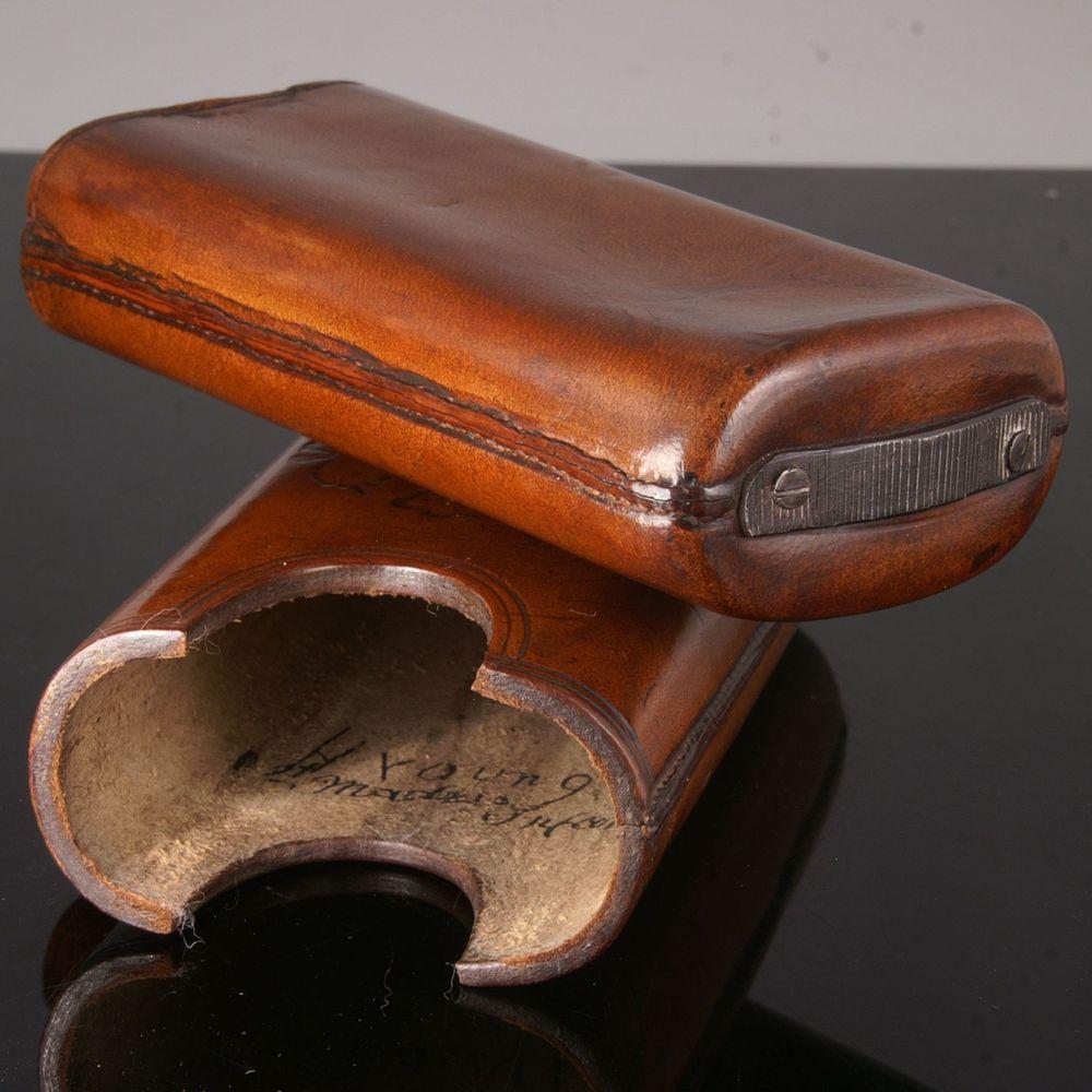 Antique Leather Cigar Case | eBay