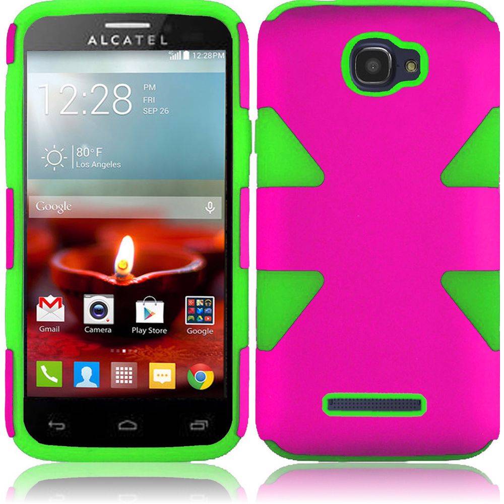 For Alcatel One Touch Pop Icon C7 7041X 7041D Hybrid Dynamic Cover Case