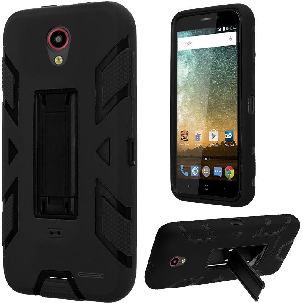 For ZTE Sonata 3 Chapel Z831 Prestige N9132 Vertical Stand Cover Case