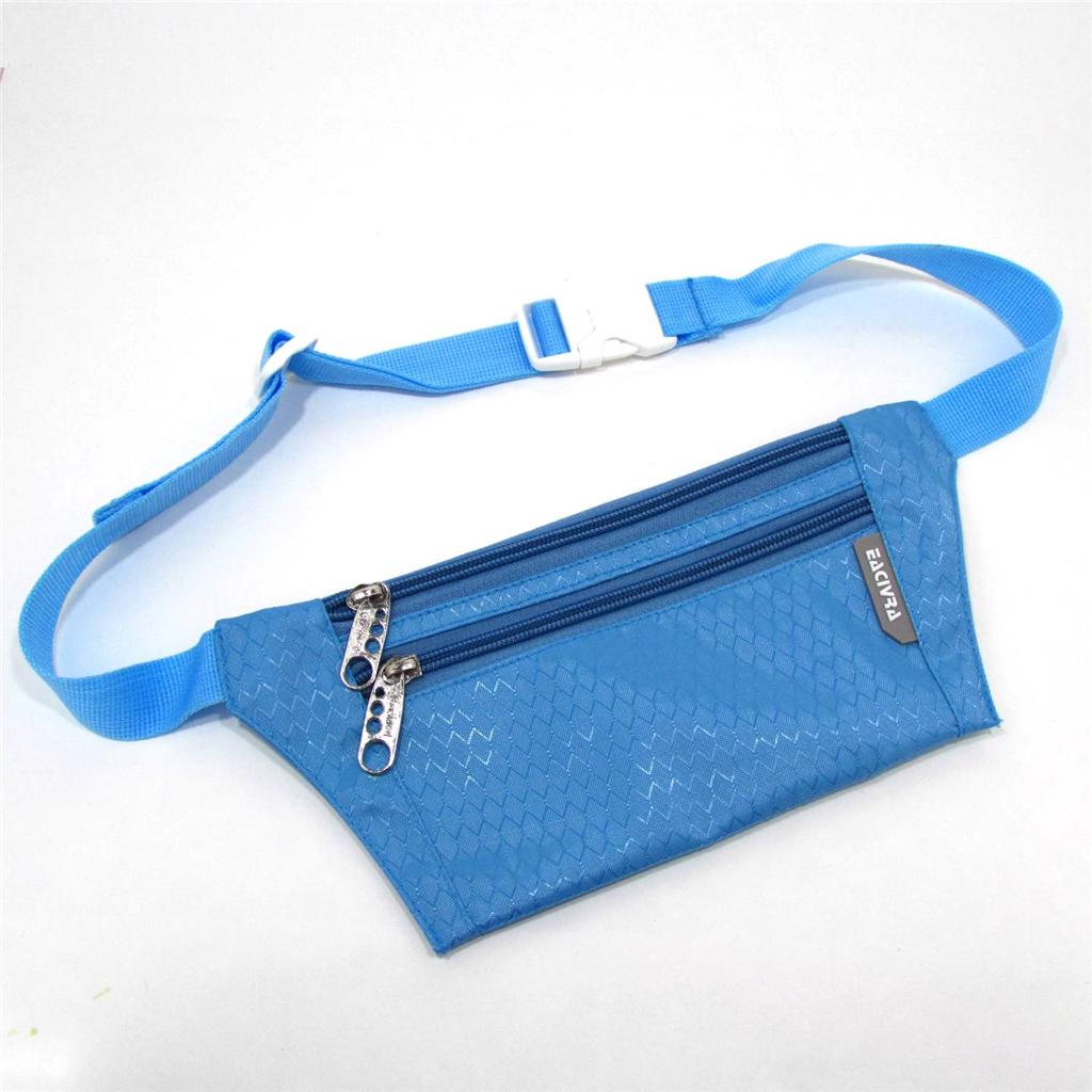 New Hidden Waist Travel Pouch Compact Security Passport ID Money Holder