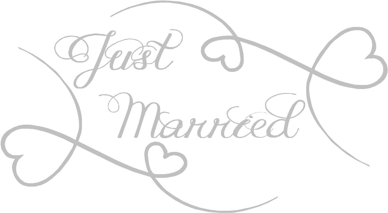 clipart just married car - photo #29