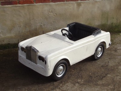 Sharna Rolls Royce Corniche Pedal Car Restoration Project