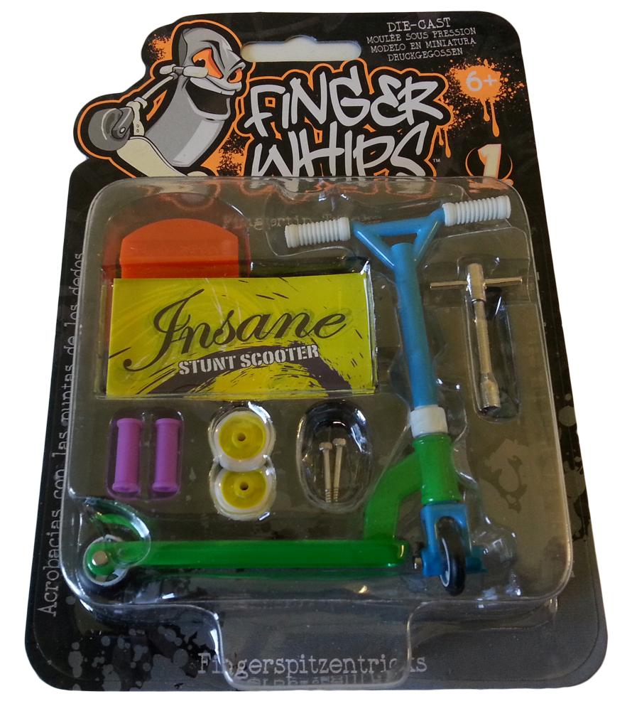 Finger Whips Scooter Pro Pack DieCast Metal Various Colours eBay