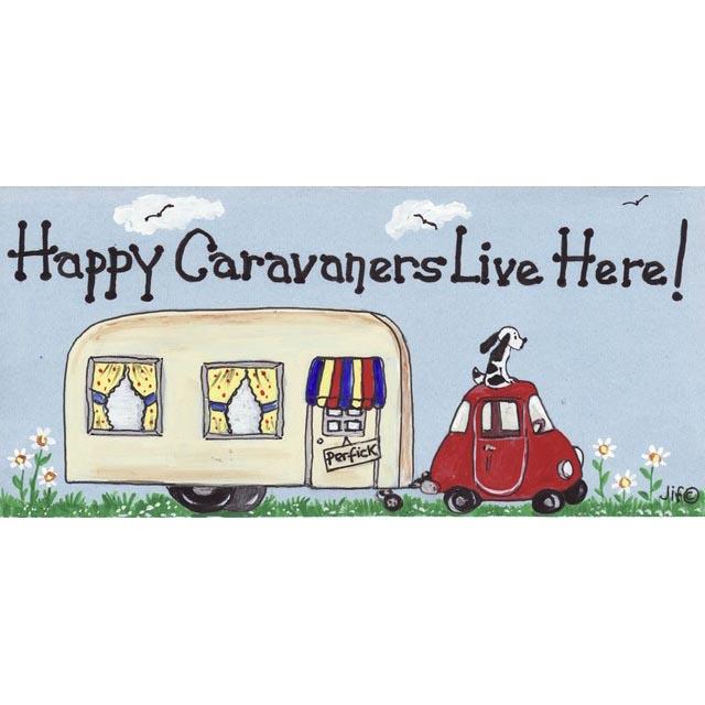 Smiley Signs Novelty Funny Hanging Plaques Outdoor, Caravan & Garden