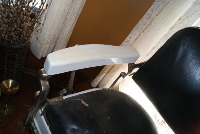 Antique Barber Chair on Antique Vintage Retro Barber Chair Koken Co Barber Shop Tattoo Parlor