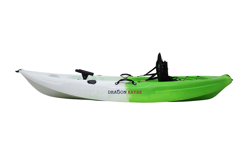 single seater sit on top ocean sea fishing kayak canoe seat paddle 