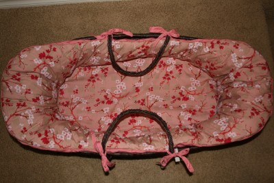 Baby  Crib Bedding on Nwt Babystyle Cherry Blossom Moses Basket Baby Crib Bedding Boy Girl