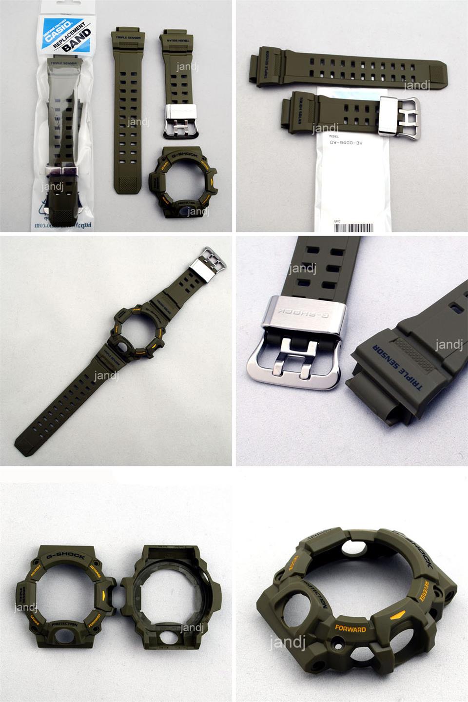 casio g shock replacement watch bezel and band