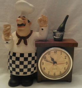 LARGE FAT CHEF FRENCH ITALIAN BISTRO FORK SPOON SET ...