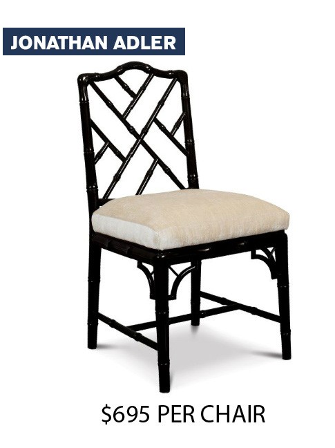 1 Faux Bamboo Chinese Chippendale Hollywood Regency Chair ...