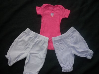Newborn Baby Dress Clothes on Huge 15pc Clothing Lot Preemie Newborn Baby Girl Spring Summer Euc