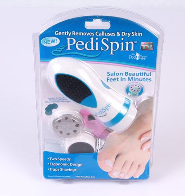 New Pedi Spin Electronic Foot Callus Removal Kit As Seen On TV eBay