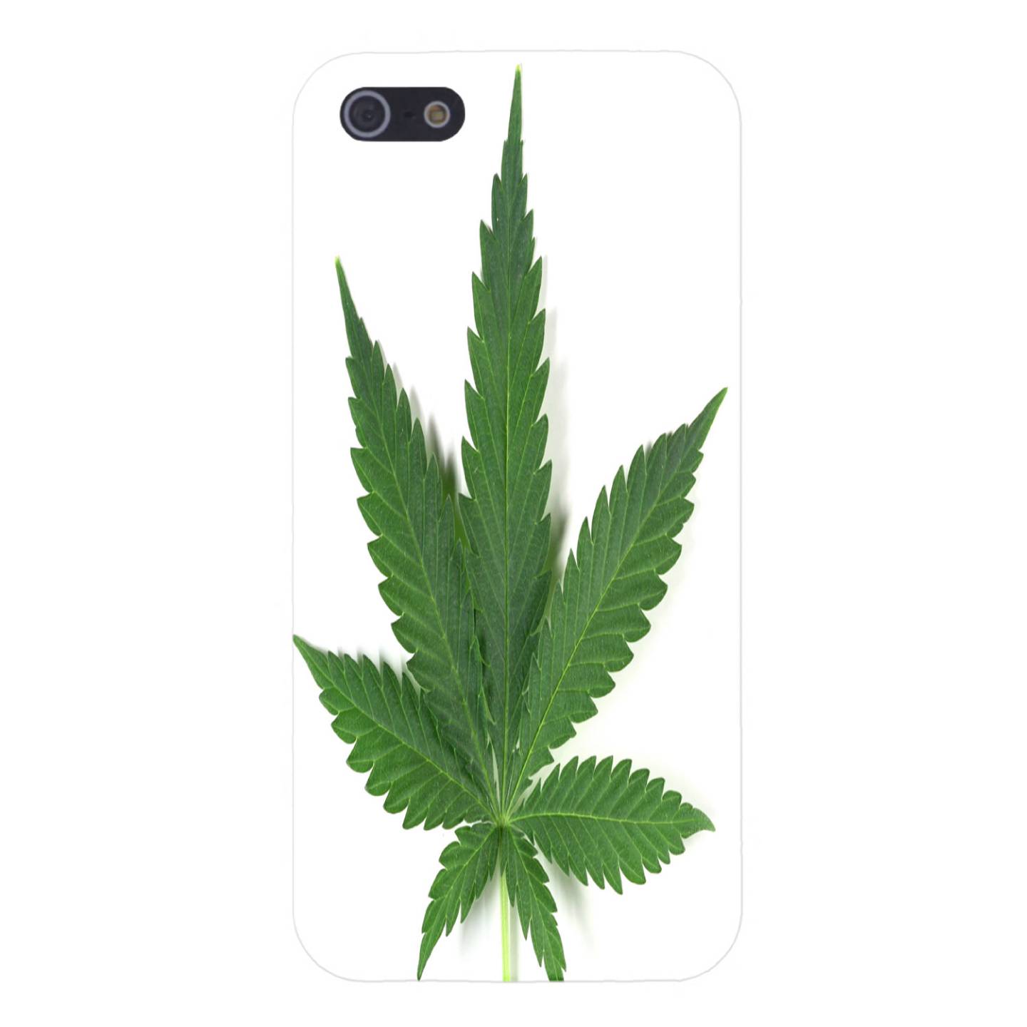 Marijuana Pot 420 Weed Leaves Plant Cannabis Cover Case for iPhone 4/4S