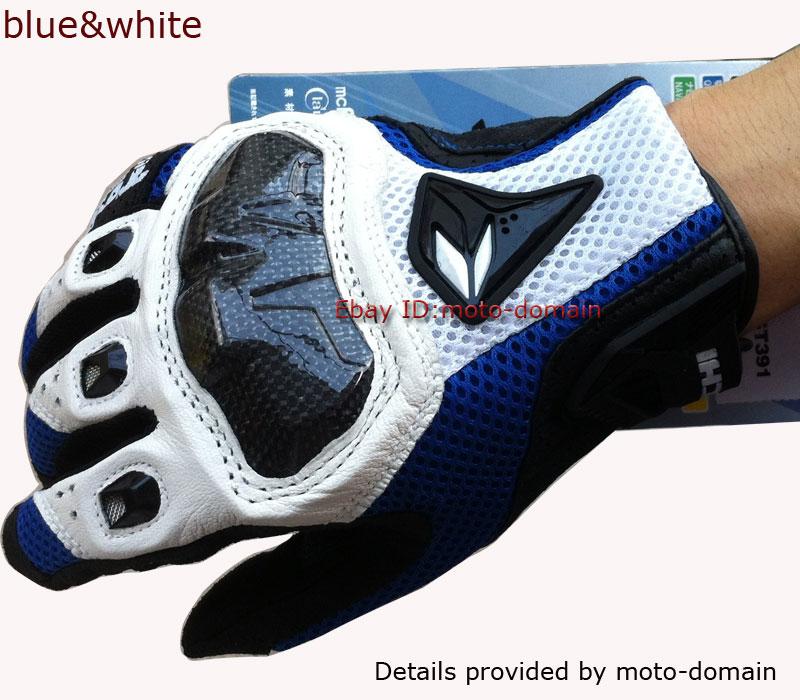 RST391 Armed Mesh GP racer motorcycle/motorbike/motocross leather&carbon Glove - Picture 4 of 4