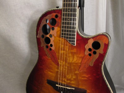 Celebrity Ovation on Ovation Celebrity Deluxe Cc44 Ctbfa Acoustic Electric Guitar Mint Gig