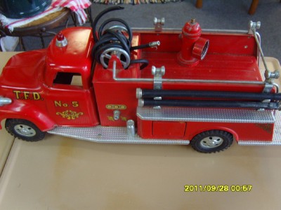 vintage tonka fire truck no 5