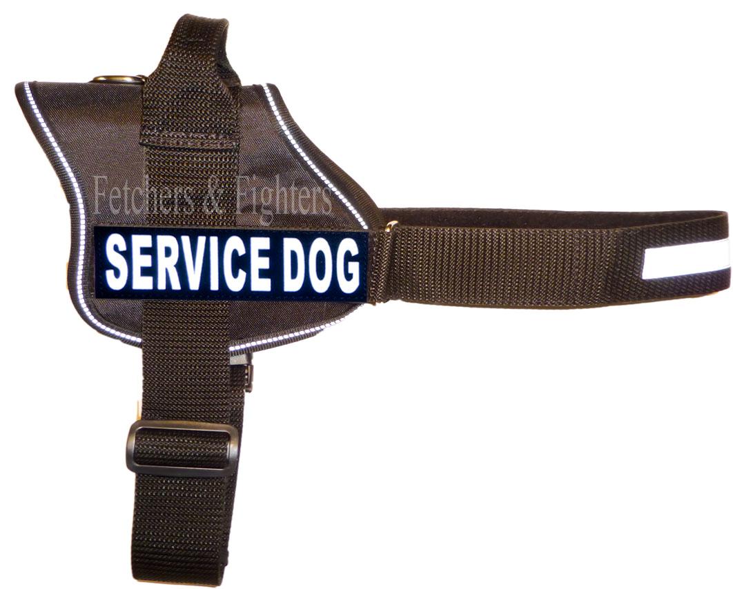 F&F SERVICE dog harness Patches Small Medium Large Professional Guide