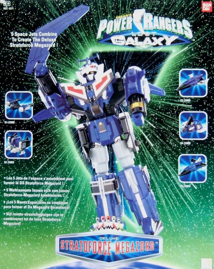 power rangers lost galaxy megazord toy