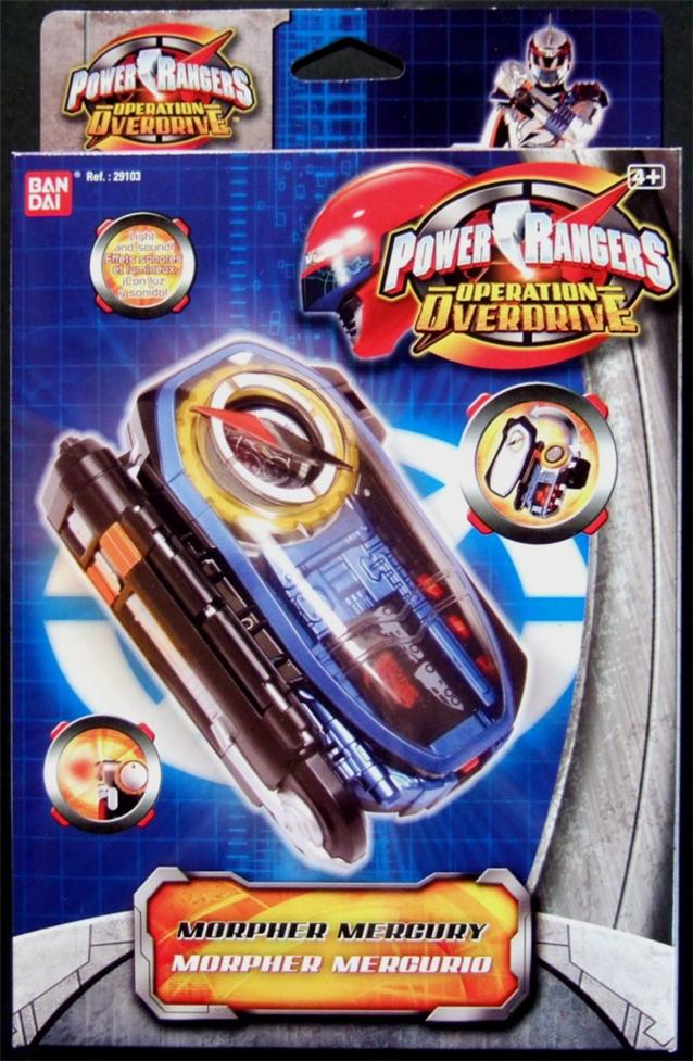 Power Rangers Operation Overdrive Mercury Morpher NEW eBay