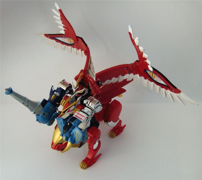 Power Rangers Wild Force Large Size DX Gao Lion / Pegasus ...
