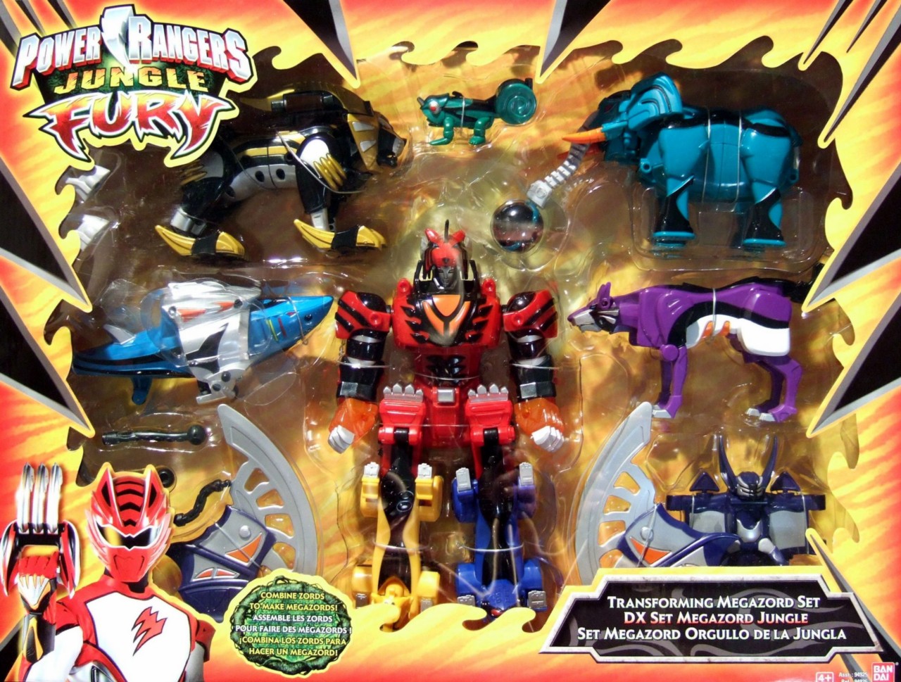 Jungle Fury Megazord Toys 9