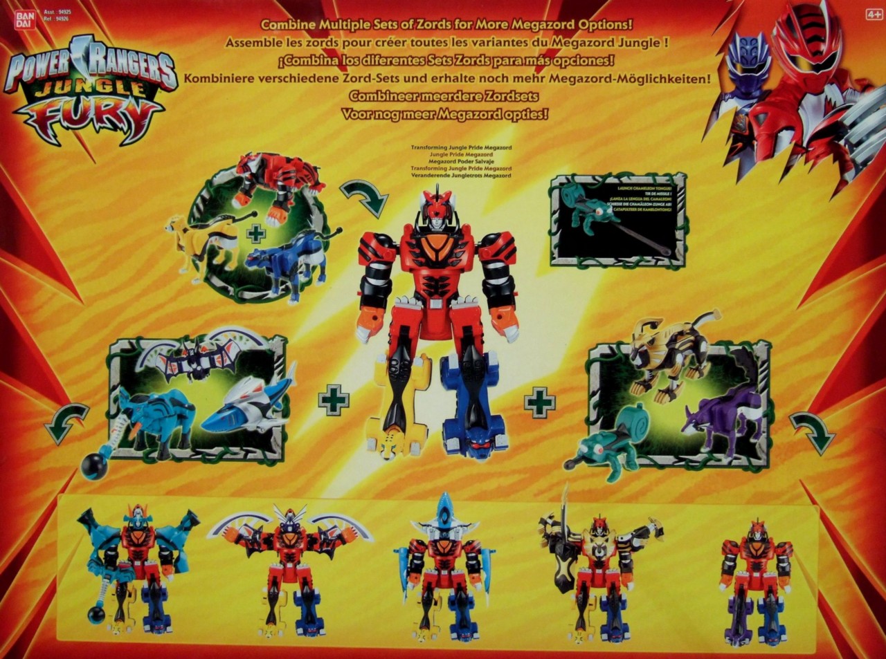 jungle fury power ranger toys