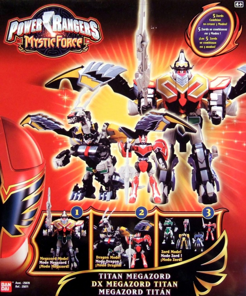 power rangers dx megazord