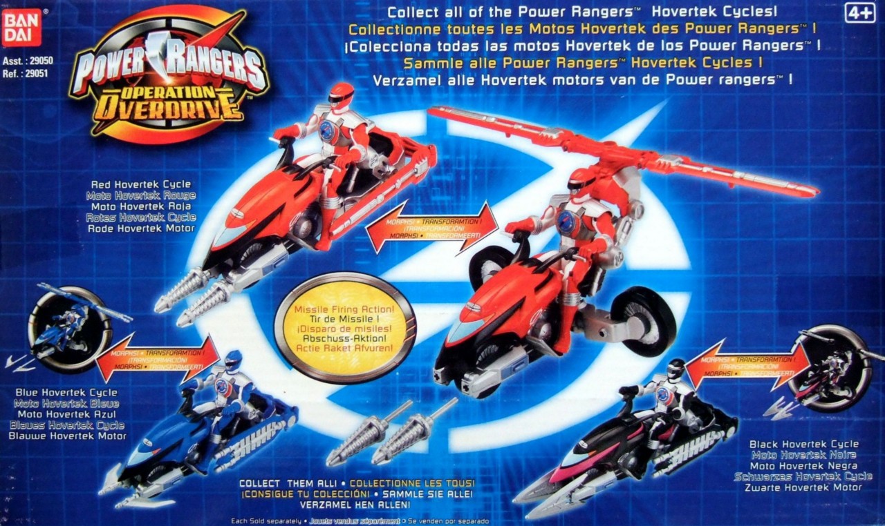 Power Rangers Operation Overdrive Toys