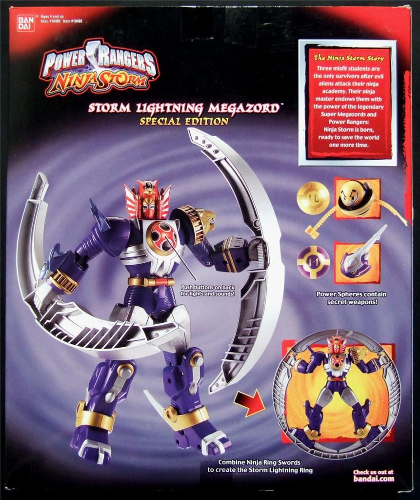 megazord power rangers bandai