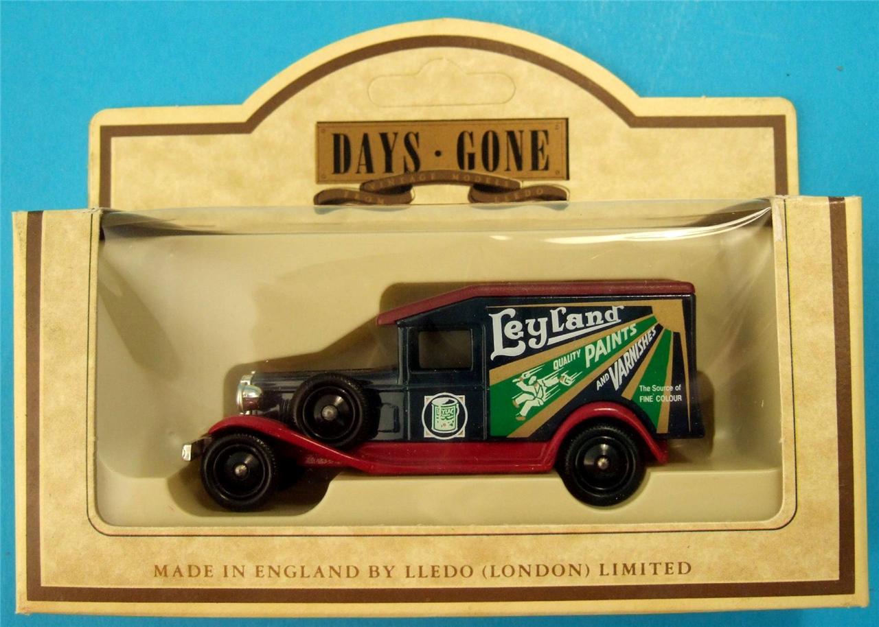 Lledo Diecast Promotional Edition model van / car / bus / truck Days