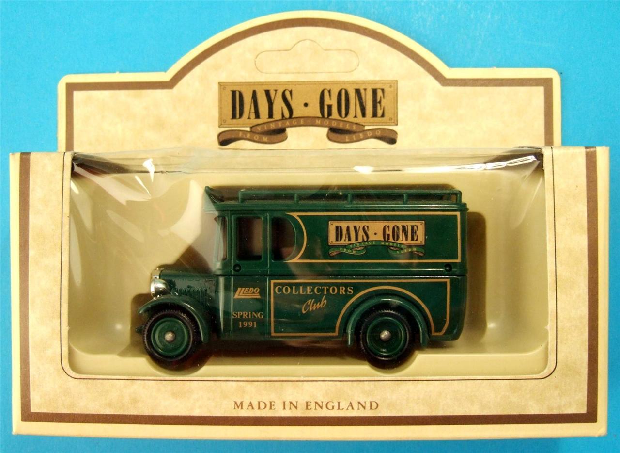 Lledo Diecast Promotional Edition model van / car / bus / truck Days