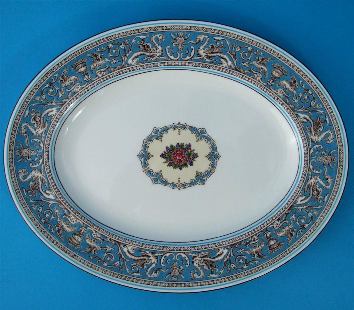 Wedgwood Florentine Turquoise W2714 / Choice of Soup Bowls, Plates