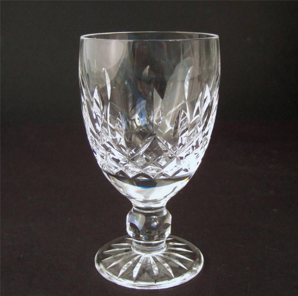TYRONE CRYSTAL 'Rosses' / 'Roses' Pattern Cut Glass eBay