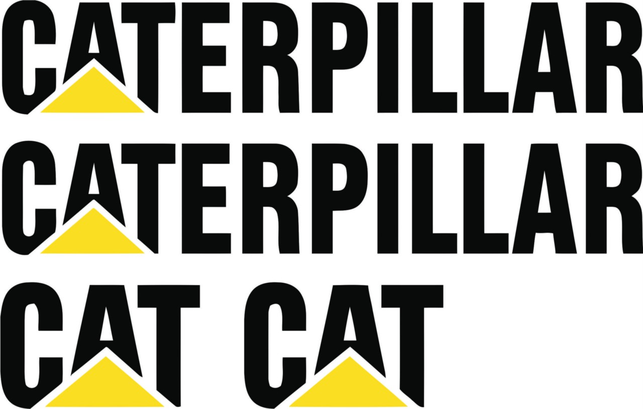 Caterpillar Decal Sticker SET eBay