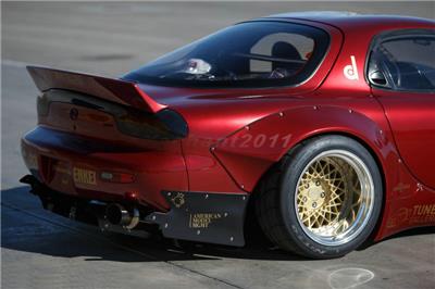 Frp Bottom Kit Fit For 92 97 Mazda Rx7 Fd3s Rocket Bunny