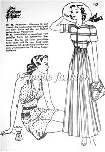 Lutterloh's Mode, Sewing supplements Nos. 72 and 74, The Golden Rule, vintage Lutterloh's Mode, Sewing supplements Nos. 72 and 74, The Golden Rule, vintage