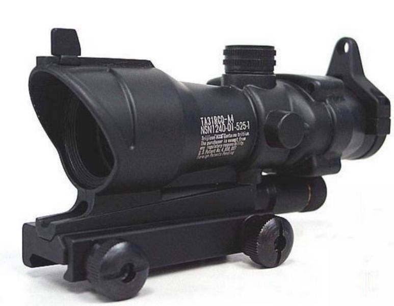 ACOG TA01 4X32 Crosshair Sight for Airsoft with Iron Sights eBay