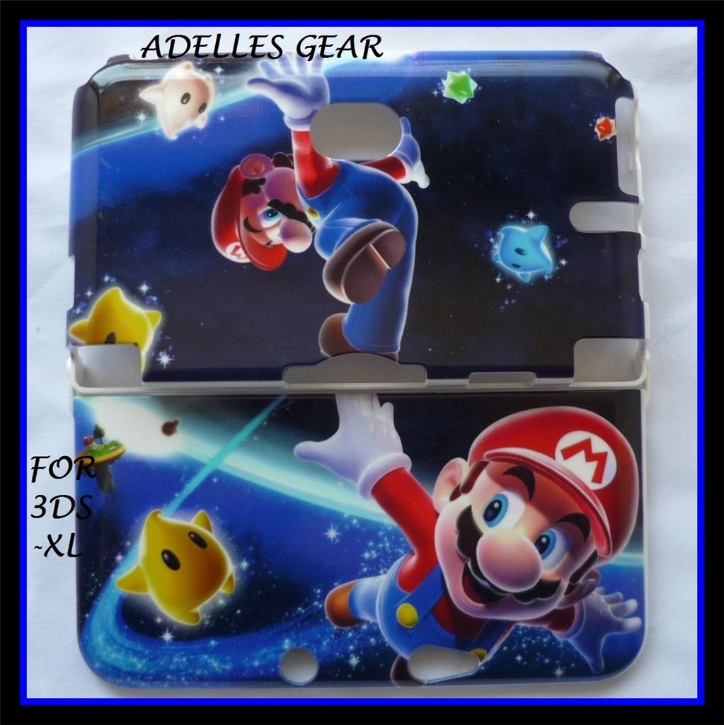 MARIO GALAXY HARDCASE COVER FOR THE " NEW NINTENDO 3DS XL" eBay