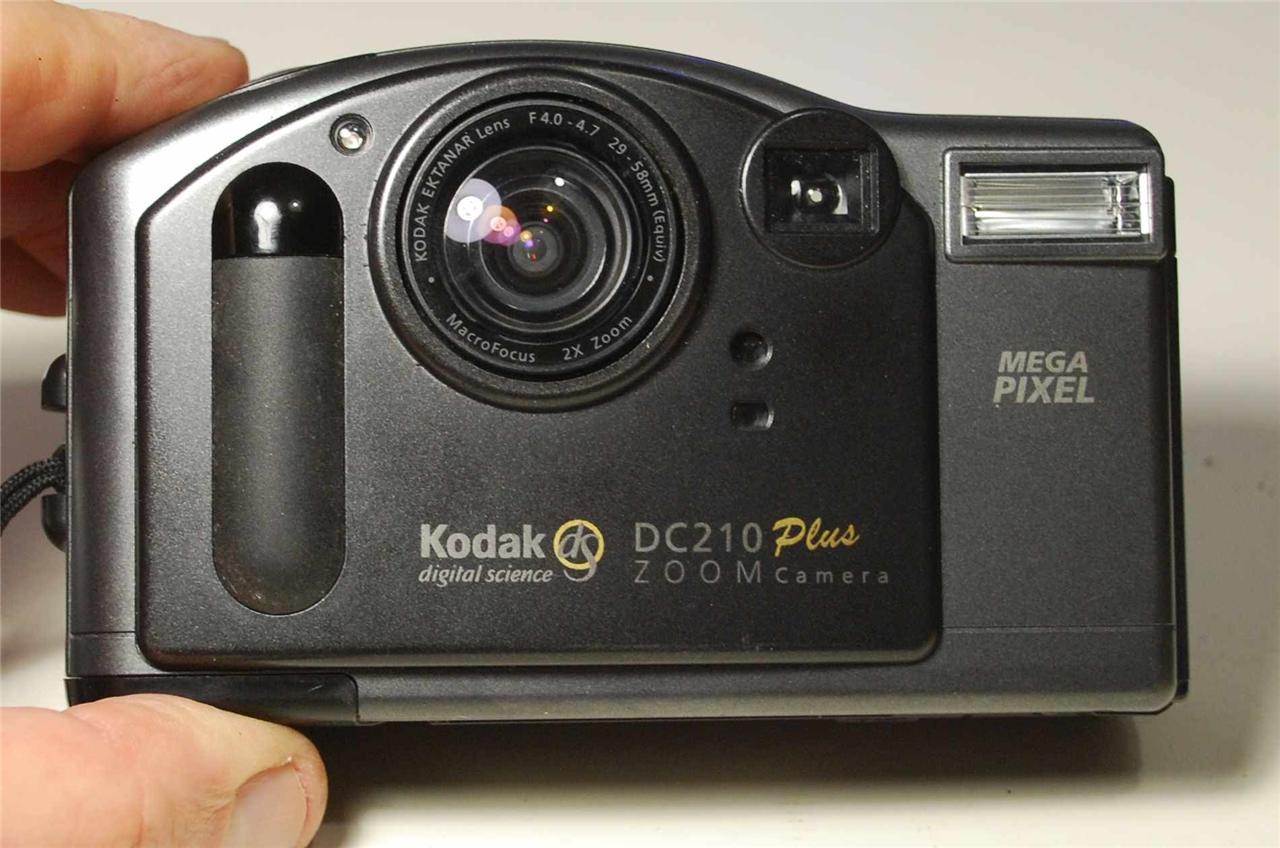 Kodak DC210 Plus Zoom Digital Camera Bundle Case Manual AND Software eBay