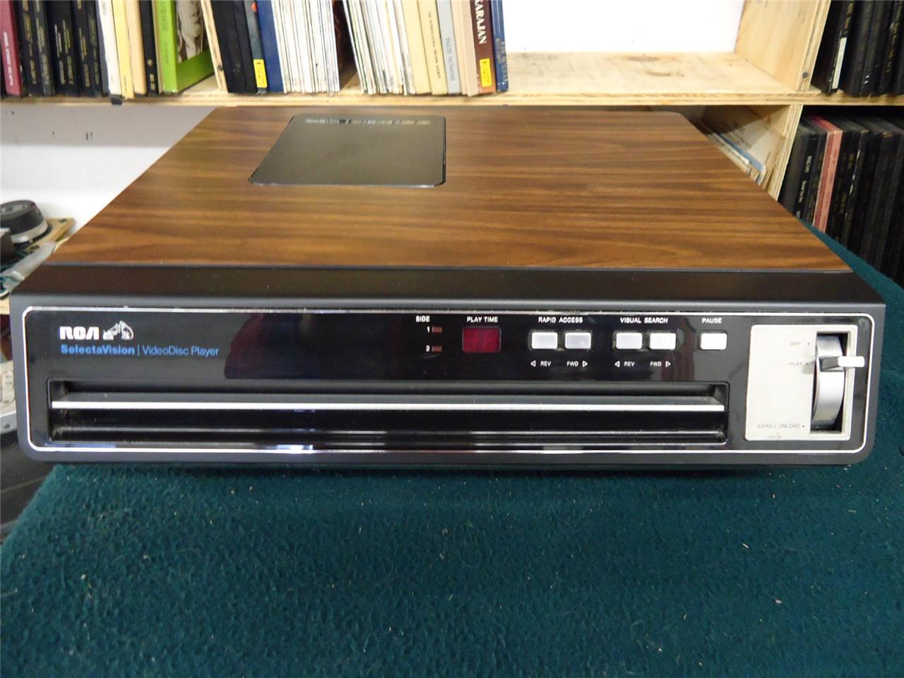 RCA SelectaVision player SGT 100 video disc eBay