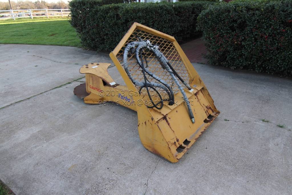Turbo Saw DFM 2600 Skid Steer Saw Attachment Tree Wood Cutter eBay