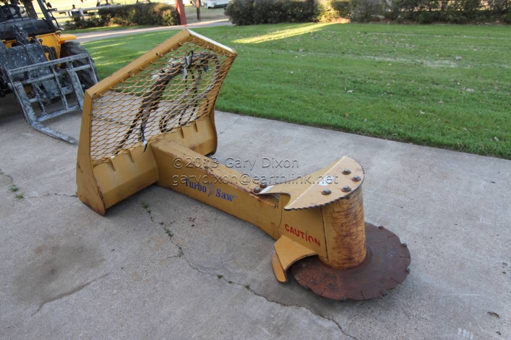 Turbo Saw DFM 2600 Skid Steer Saw Attachment Tree Wood Cutter eBay