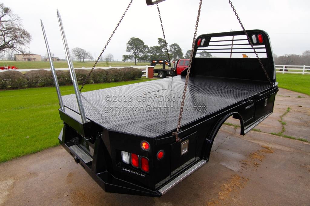 New C & M Skirted Truck Bed with Hydraulic Bale Spears and 4 Locking Toolboxes eBay