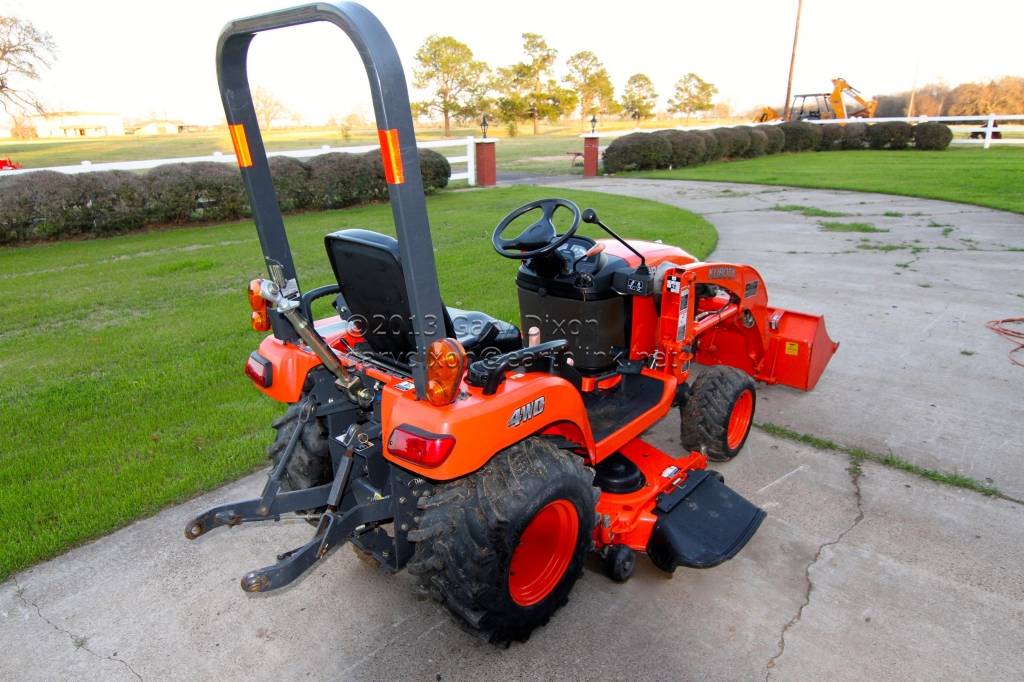 Kubota Bx2350 Hydrostatic Mfwd 4x4 Tractor With 60 Belly Mower Diesel